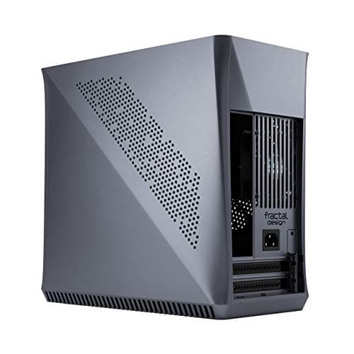 Fractal Design Era ITX Mini Tower Case (Titanium Gray with Walnut) image