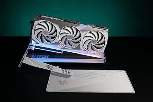MSI Gaming X Trio GeForce RTX 4070 Ti 12GB GDDR6X White / Silver image