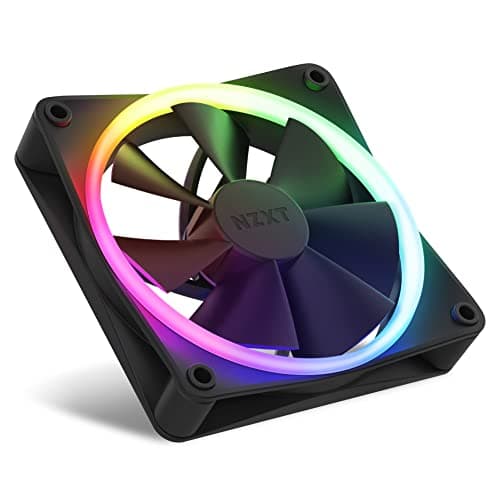 NZXT F120 RGB 120mm Black RGB PWM 78.86 CFM 3-Pack image