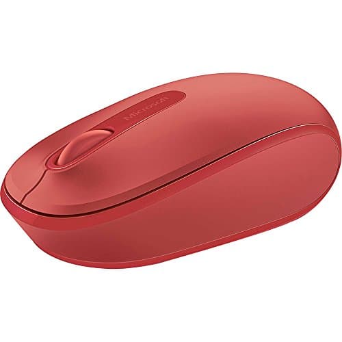 Microsoft U7Z-00031 Wireless Optical Red Mouse image