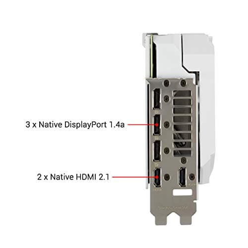 Asus ROG STRIX WHITE OC GeForce RTX 3090 24GB GDDR6X White / Black image