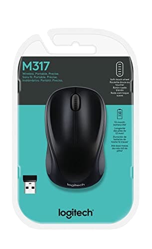Logitech M317 Wireless/Wired Optical Mouse image