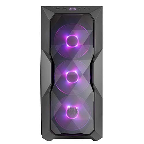 Cooler Master MasterBox TD500 ATX Mid Tower Black Acrylic Side Panel image
