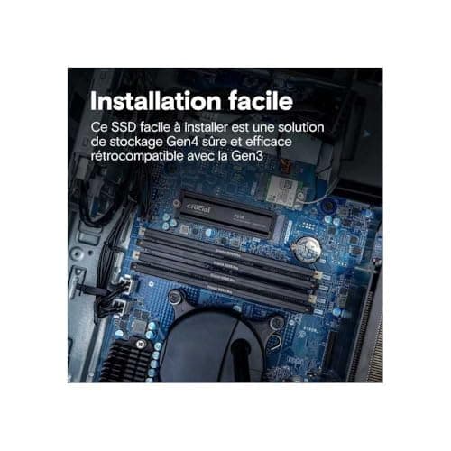 Crucial P310 w/Heatsink 2TB M.2-2280 SSD PCIe 4.0 x4 NVMe image