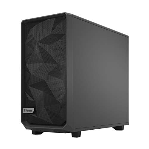 Fractal Design Meshify 2 ATX Mid Tower Gray Tinted Tempered Glass Side Panel USB 3.2 Gen 2 Type-C USB 3.2 Gen 1 Type-A image