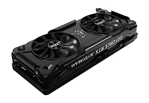 Palit JetStream GeForce RTX 3070 LHR 8GB GDDR6 Black / Silver image