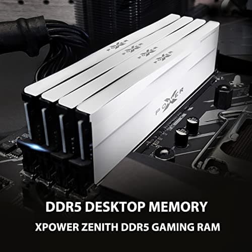 Silicon Power XPOWER Zenith Gaming White DDR5-6000 CL30 64GB (2x32GB) image