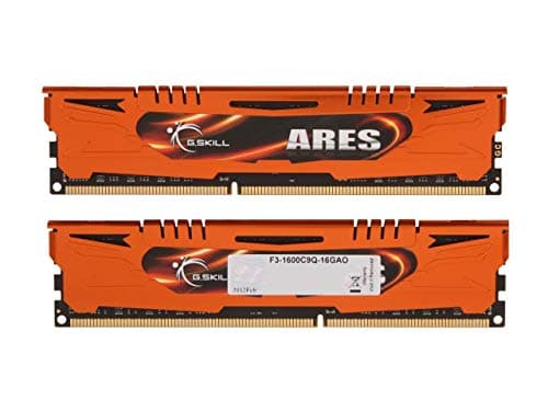 G.Skill Ares Black / Orange DDR3-1600 CL9 16GB (4x4GB) image