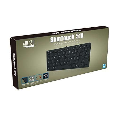 Adesso SlimTouch 510 Wired Standard Keyboard image