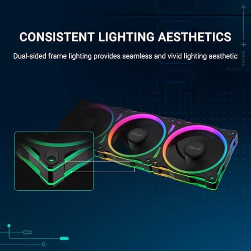 ASUS Prime MR120 ARGB Reverse Fan Black image