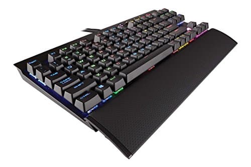Corsair K65 RGB RAPIDFIRE Cherry MX Speed Silver Wired Gaming Keyboard image