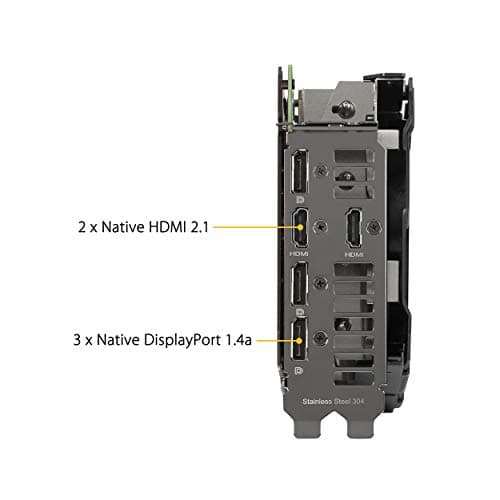 ASUS TUF Gaming NVIDIA GeForce RTX 3080 TUF-RTX3080-10G-GAMING Video Card image