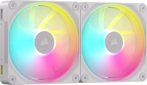 Corsair iCUE LINK LX140 140mm White RGB PWM 2-Pack image