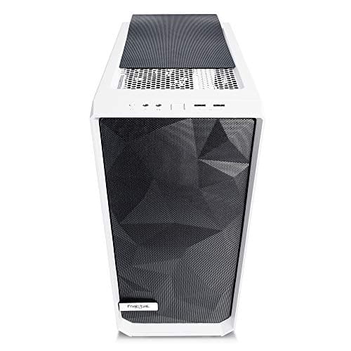 Fractal Design Meshify C ATX Mid Tower White / Black Tempered Glass Side Panel image