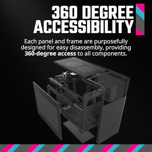 Cooler Master MasterBox NR200 Mini-ITX Desktop Black image