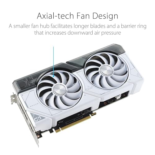 Asus GeForce RTX 4070 SUPER DUAL OC 12GB GDDR6X White image
