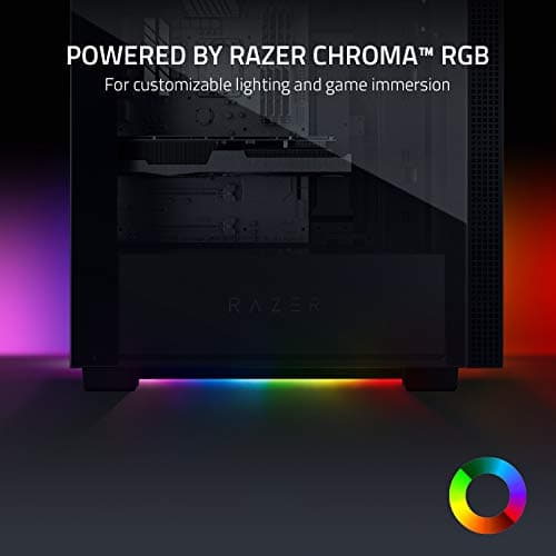 Razer Tomahawk ATX Mid Tower Black with Tinted Tempered Glass Side Panel and USB 3.2 Gen 2 Type-C USB 3.2 Gen 1 Type-A image
