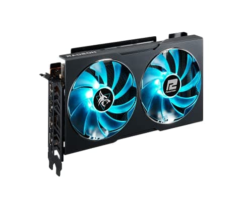PowerColor Hellhound Radeon RX 7600 8GB GDDR6 Black image
