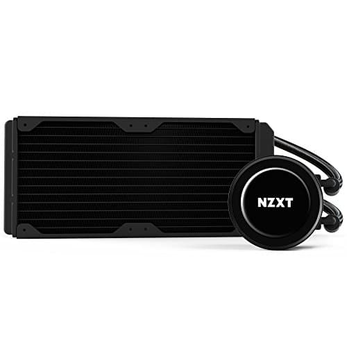 NZXT Kraken X52 240mm - All-In-One RGB CPU Liquid Cooler - CAM-Powered - Infinity Mirror Design - Performance Engineered Pump - Reinforced Extended Tubing - Aer P120mm Radiator Fan (2 Included) image