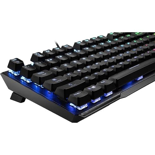 MSI VIGOR GK50 ELITE LL RGB Wired Kailh Blue Mechanical Gaming Keyboard image
