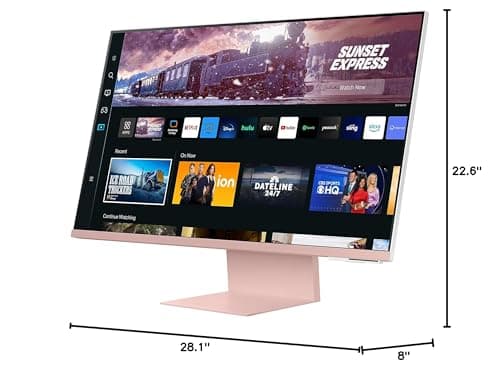 Samsung M80C 27" 4K 60Hz VA Monitor image