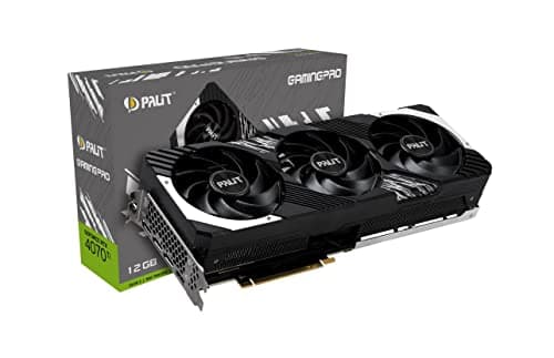 Palit GamingPro GeForce RTX 4070 12GB GDDR6X Black / Silver image