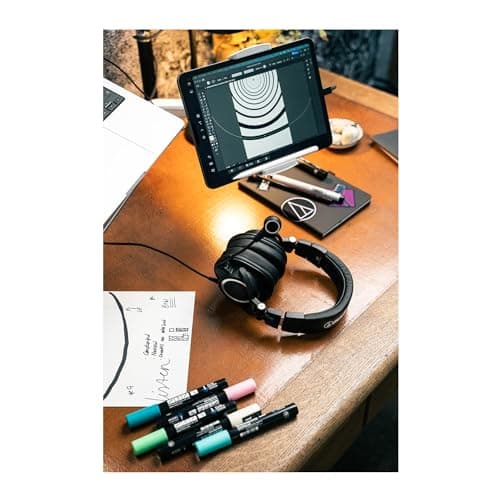 Audio-Technica ATH-M50xSTS StreamSet Closed Wired Headphones image