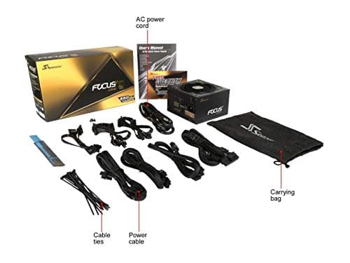 SeaSonic FOCUS Plus 650 Gold 650W Fully Modular 80+ Gold image