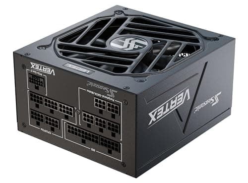 SeaSonic VERTEX PX-1000 Black / Silver 1000W Fully Modular 80+ Platinum image