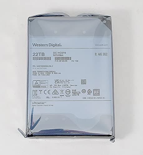 Western Digital Ultrastar DC HC560 22TB HDD 7200RPM 3.5" SATA image