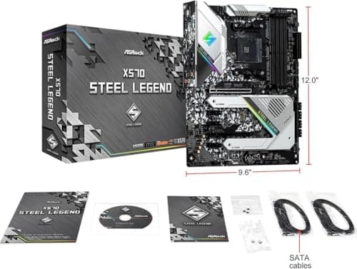 ASRock X570 Steel Legend AM4 DDR4 ATX image