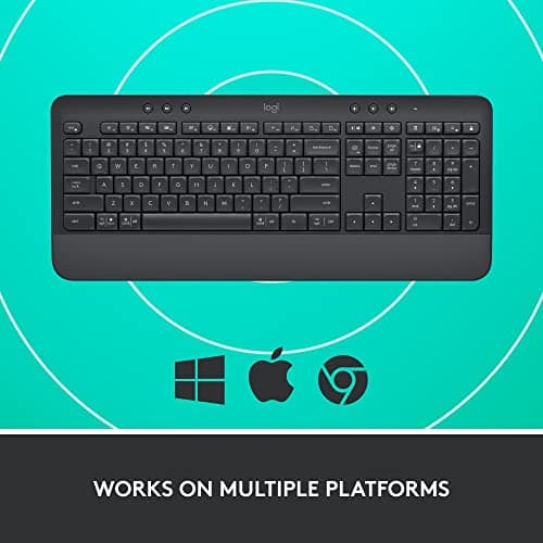 Logitech Signature K650 Bluetooth/Wireless Standard Keyboard image