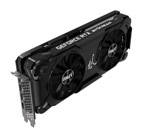Palit JetStream GeForce RTX 3070 LHR 8GB GDDR6 Black / Silver image