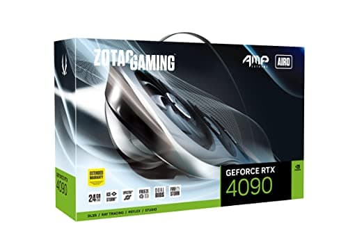ZOTAC GAMING GeForce RTX 4090 AMP Extreme AIRO White Edition image