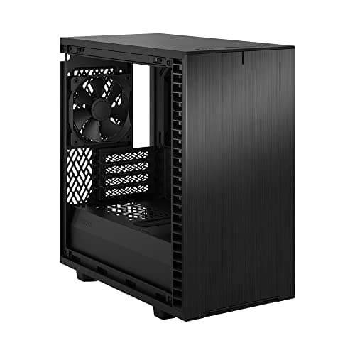 Fractal Design Define 7 Mini MicroATX Mini Tower Black Tinted Tempered Glass image