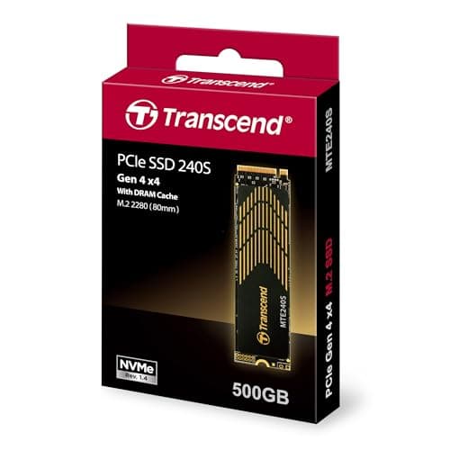 Transcend MTE240S 500GB SSD M.2-2280 PCIe 4.0 X4 NVMe image