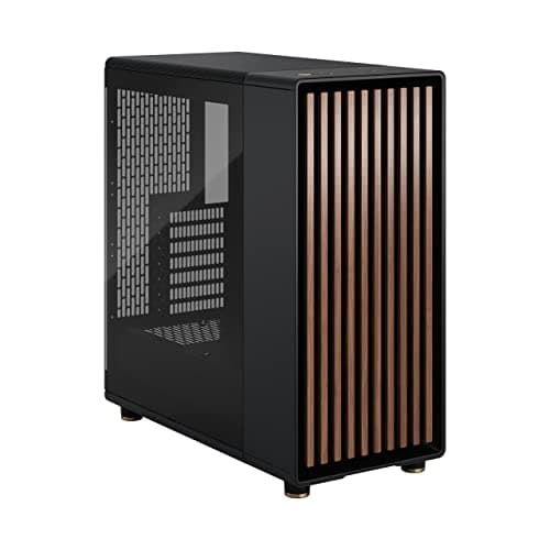 Fractal Design North ATX Mid Tower Black Tempered Glass Side Panel image