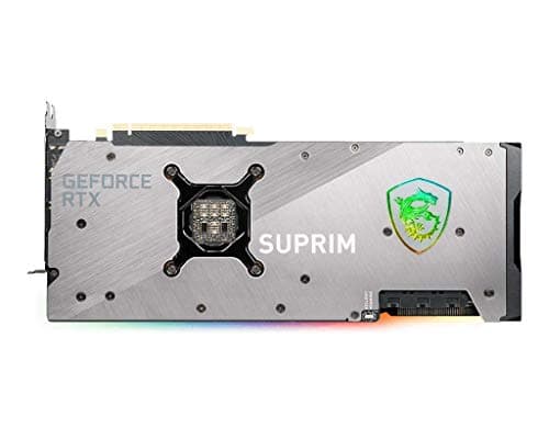 MSI SUPRIM X GeForce RTX 3080 10GB GDDR6X Black / Silver image