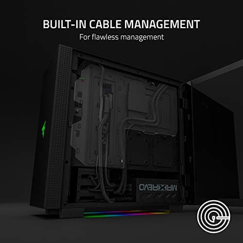 Razer Tomahawk ATX Mid Tower Black with Tinted Tempered Glass Side Panel and USB 3.2 Gen 2 Type-C USB 3.2 Gen 1 Type-A image