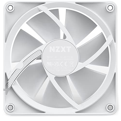 NZXT F120 120mm White Addressable RGB PWM 50.18 CFM 1-Pack image