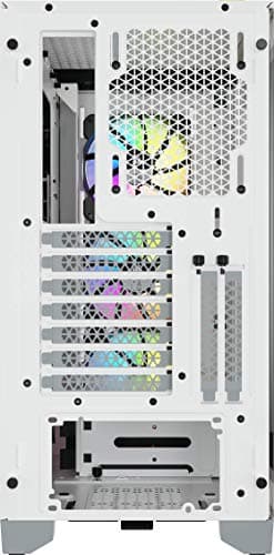 Corsair iCUE 4000X RGB ATX Mid Tower White Tempered Glass image