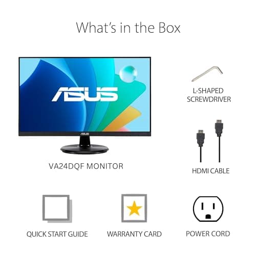 Asus VA24DQF 23.8" 1080p 100Hz IPS Monitor image