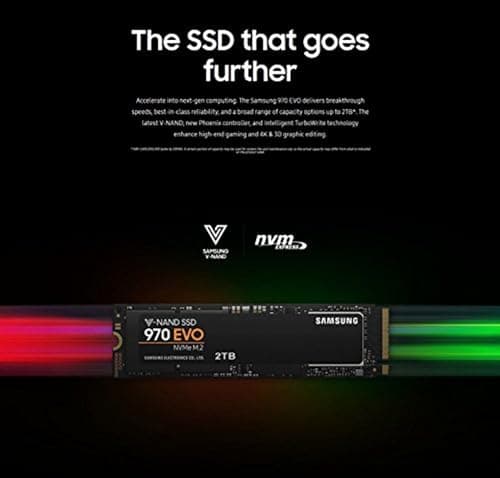 Samsung 970 Evo 250GB M.2-2280 SSD PCIe 3.0 NVMe image