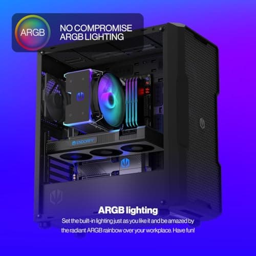 ENDORFY Fortis 5 Air ARGB 159mm Black / Silver image