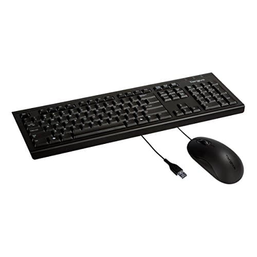 Targus BUS0067 Wired Standard Keyboard With Optical Mouse image