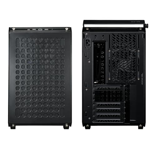 Cooler Master QUBE 500 Flatpack ATX Mid Tower Black Tempered Glass Side Panel image