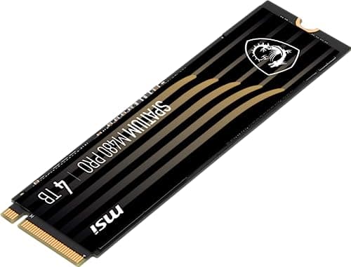 MSI SPATIUM M480 PRO 4TB M.2-2280 SSD PCIe 4.0 x4 NVMe image