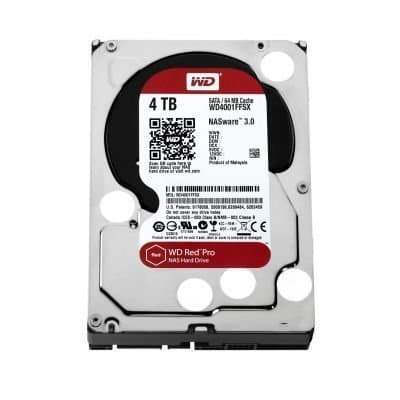 Western Digital Red Pro 4TB HDD 7200RPM 3.5" SATA 6.0 Gb/s image