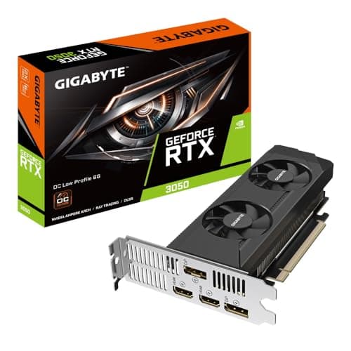 Gigabyte OC Low Profile GeForce RTX 3050 6GB GDDR6 Black main image