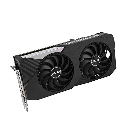 Asus DUAL OC GeForce RTX 3060 Ti 8GB GDDR6 Black / Silver image